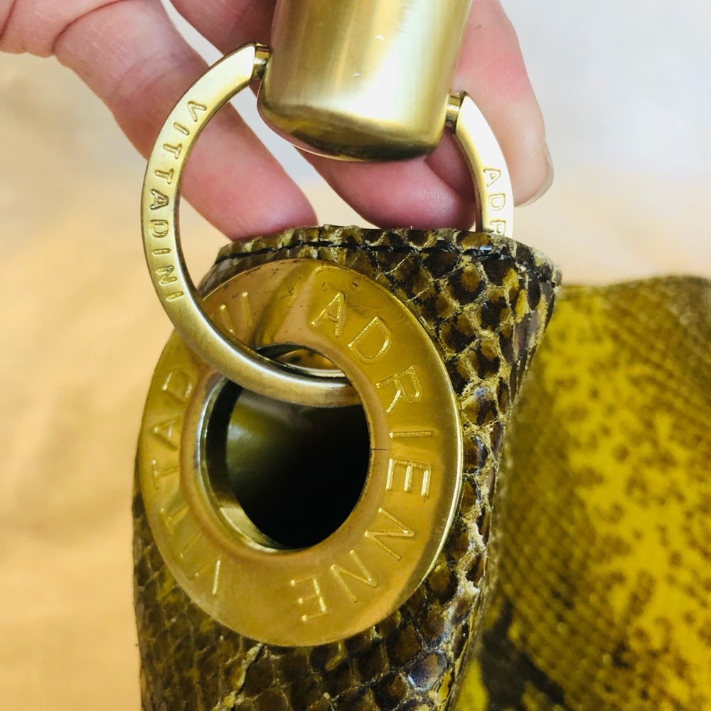 Adrienne Vittadini Python Bag - image 3